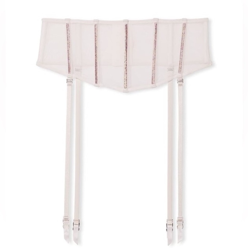 New! Victorias Secret very sexy shine waist cinching garter belt 4253